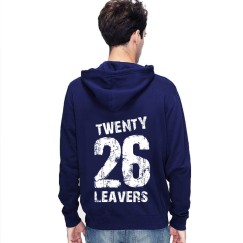 New Leavers Hoodie Shatter effect style printed design